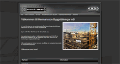 Desktop Screenshot of byggstallning.se